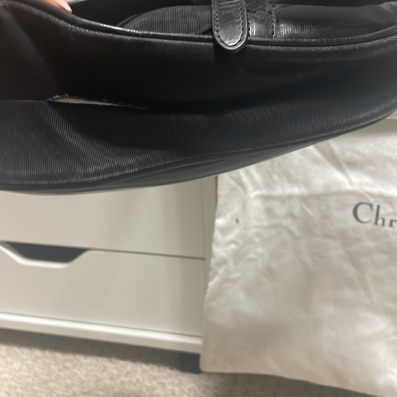 Vintage Christian Dior Saddle Bag w/duster - Picture 5 of 11